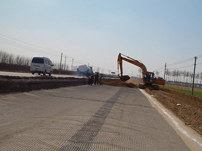 深圳土工格栅道路应用